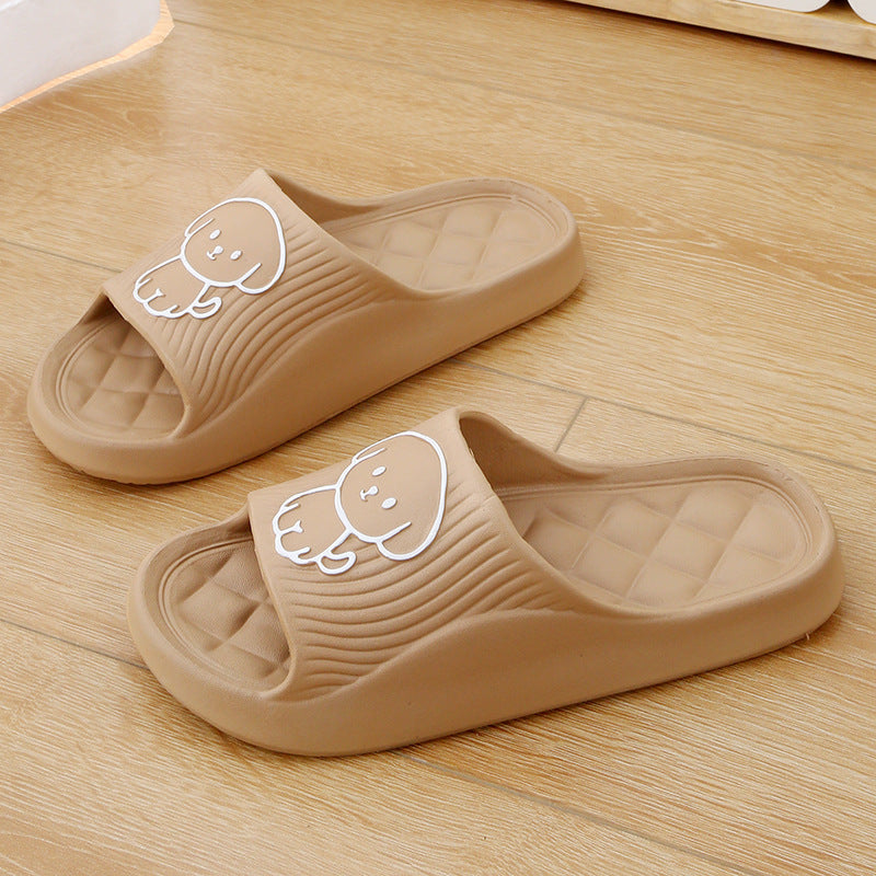 Cartoon Dog Non-Slip House Slippers