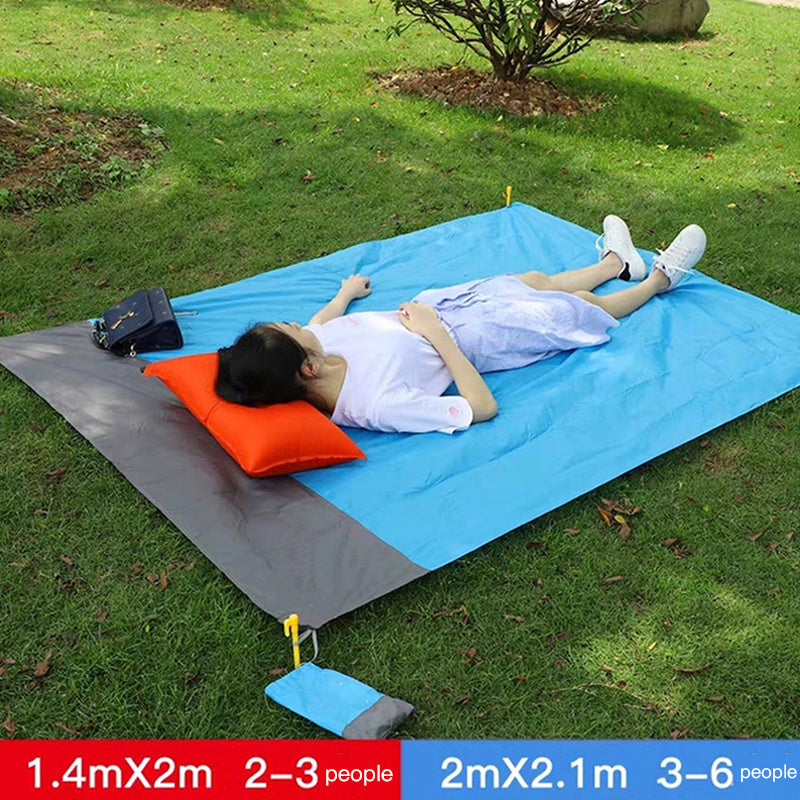 Wasserdichte Picknickdecke mit Tasche