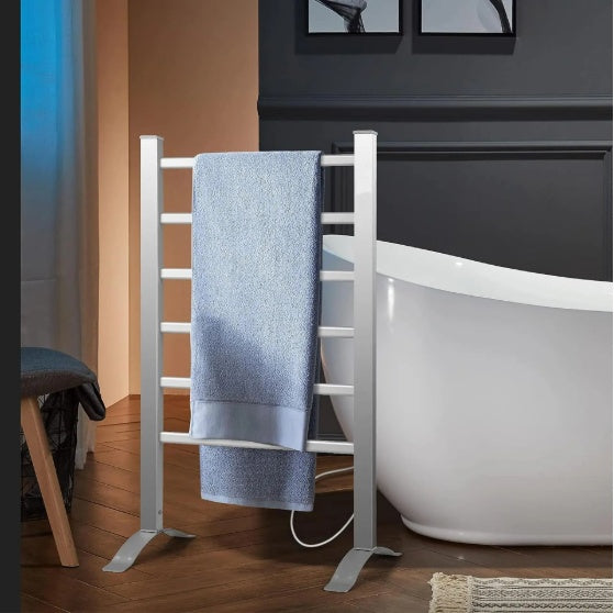 6-Bar Wall Mounted Electric Towel Warmer