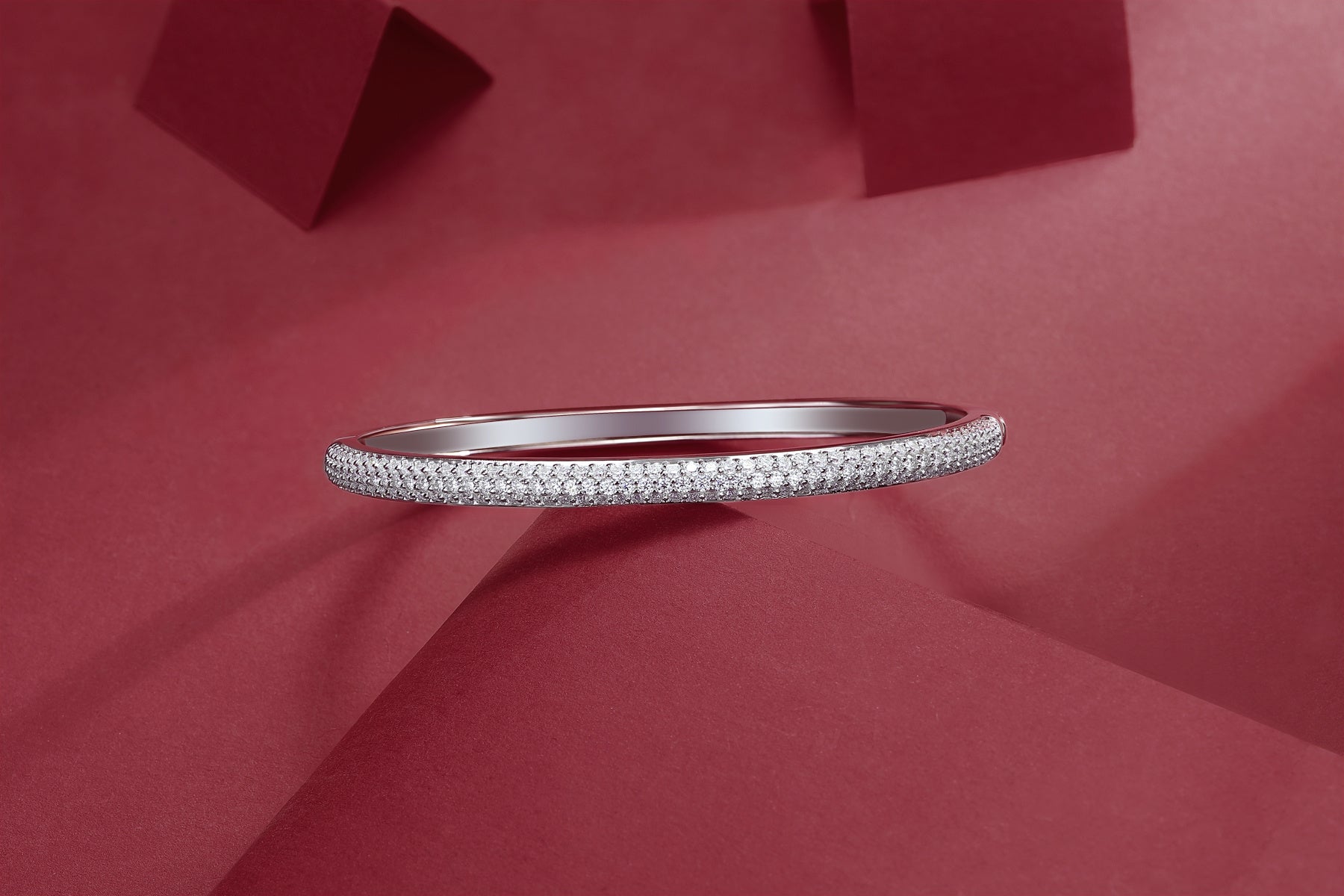 Monologue Mosan Diamond Silver Bracelet