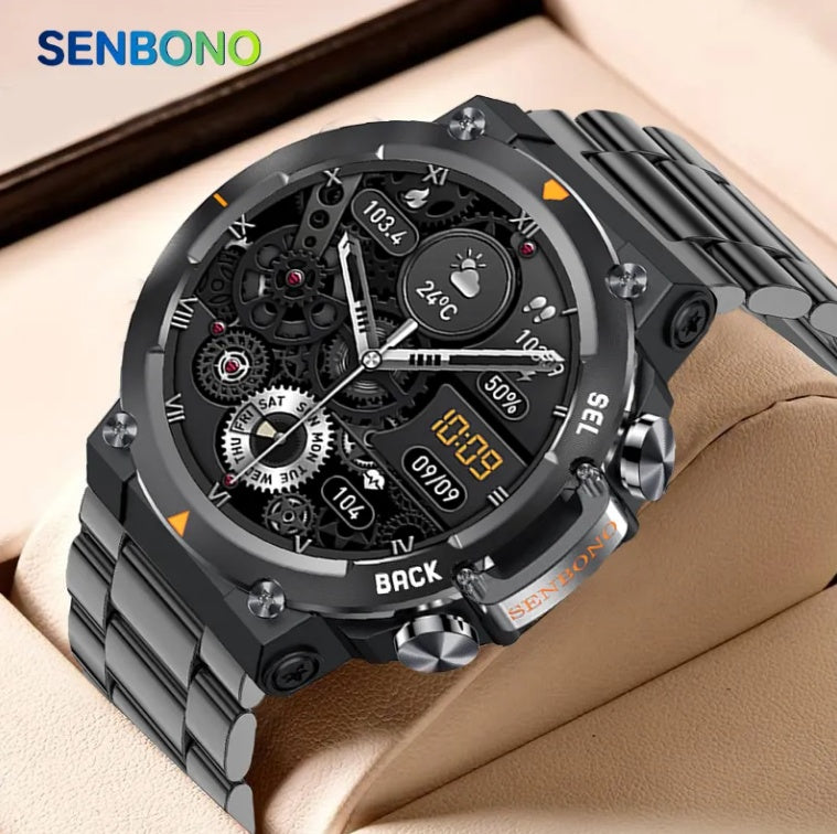 MAX18 Herren Smartwatch AMOLED