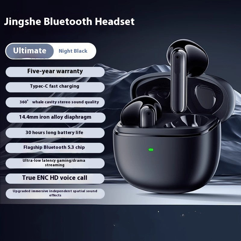 Echtes kabelloses Bluetooth-Headset mit Ultra-Akku