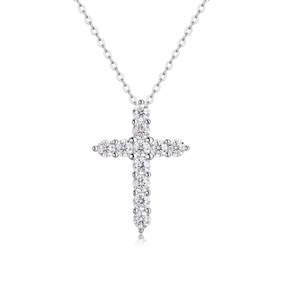 Faith Diamant-Anhänger-Halsketten-Set