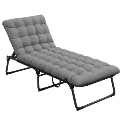 Verstellbare, klappbare Chaiselongue von Outsunny