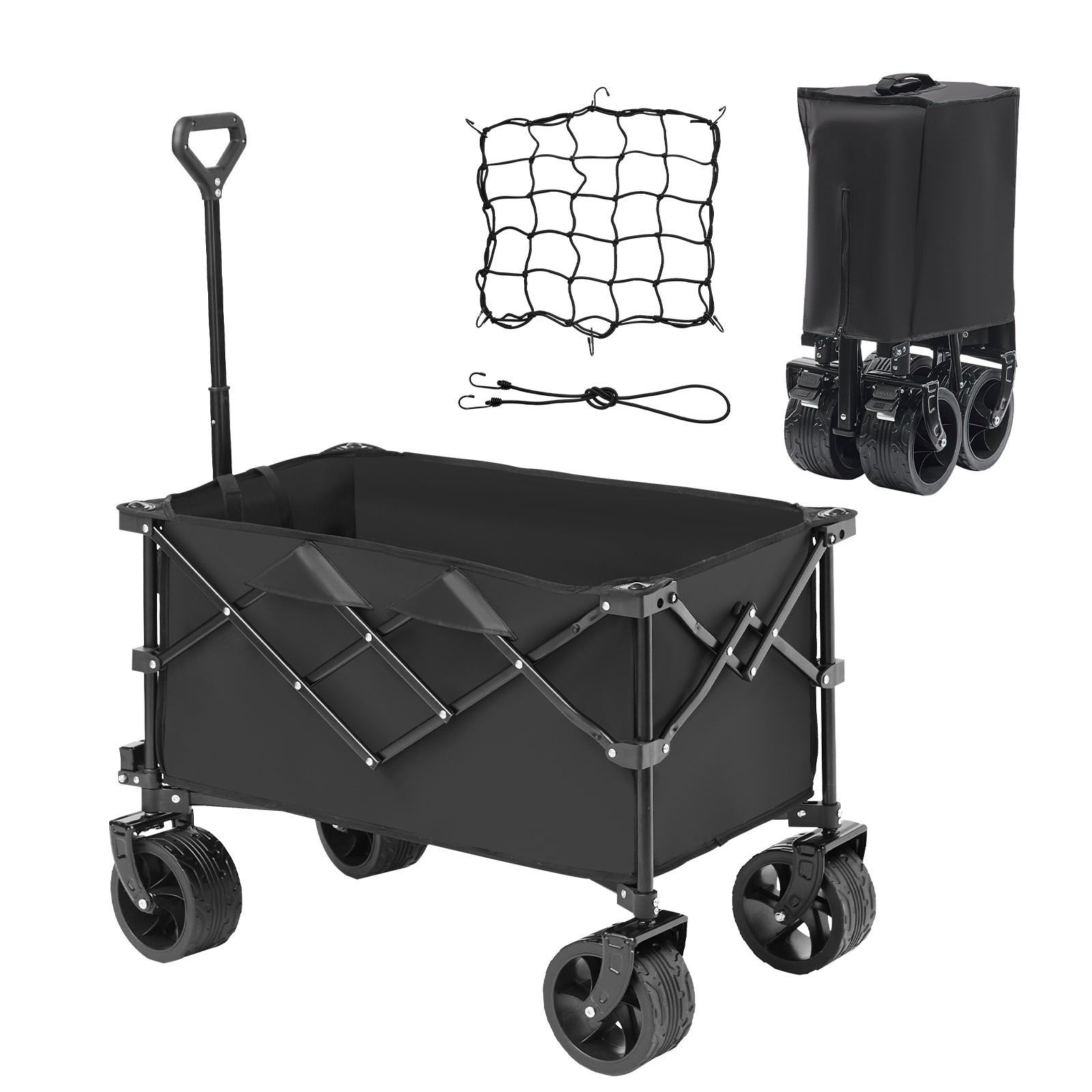 VEVOR Heavy Duty Folding Wagon Cart