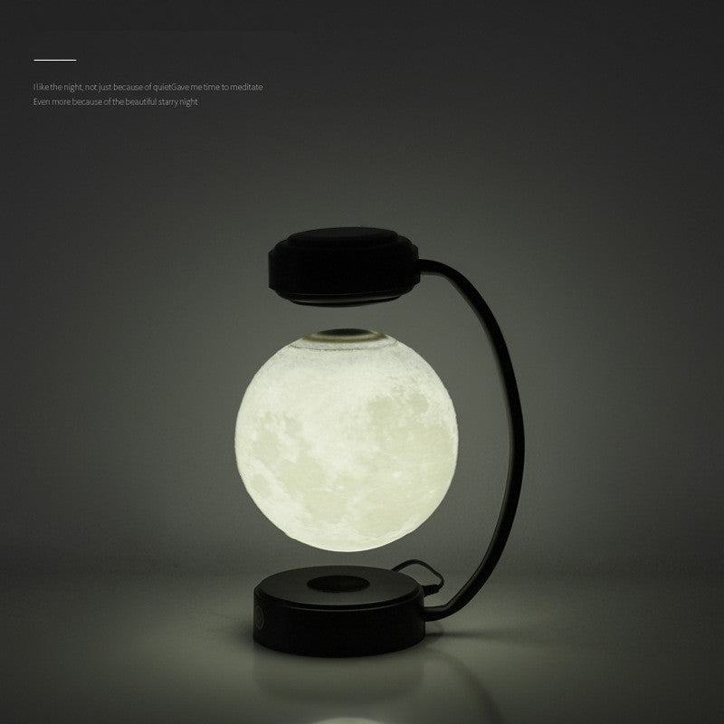Schwebende 3D-LED-Mondlampe