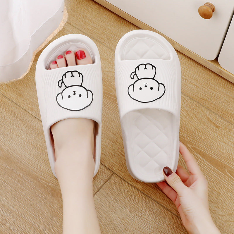 Cartoon Dog Non-Slip House Slippers