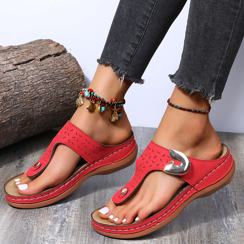 Roman Style Hollow Out Sandals
