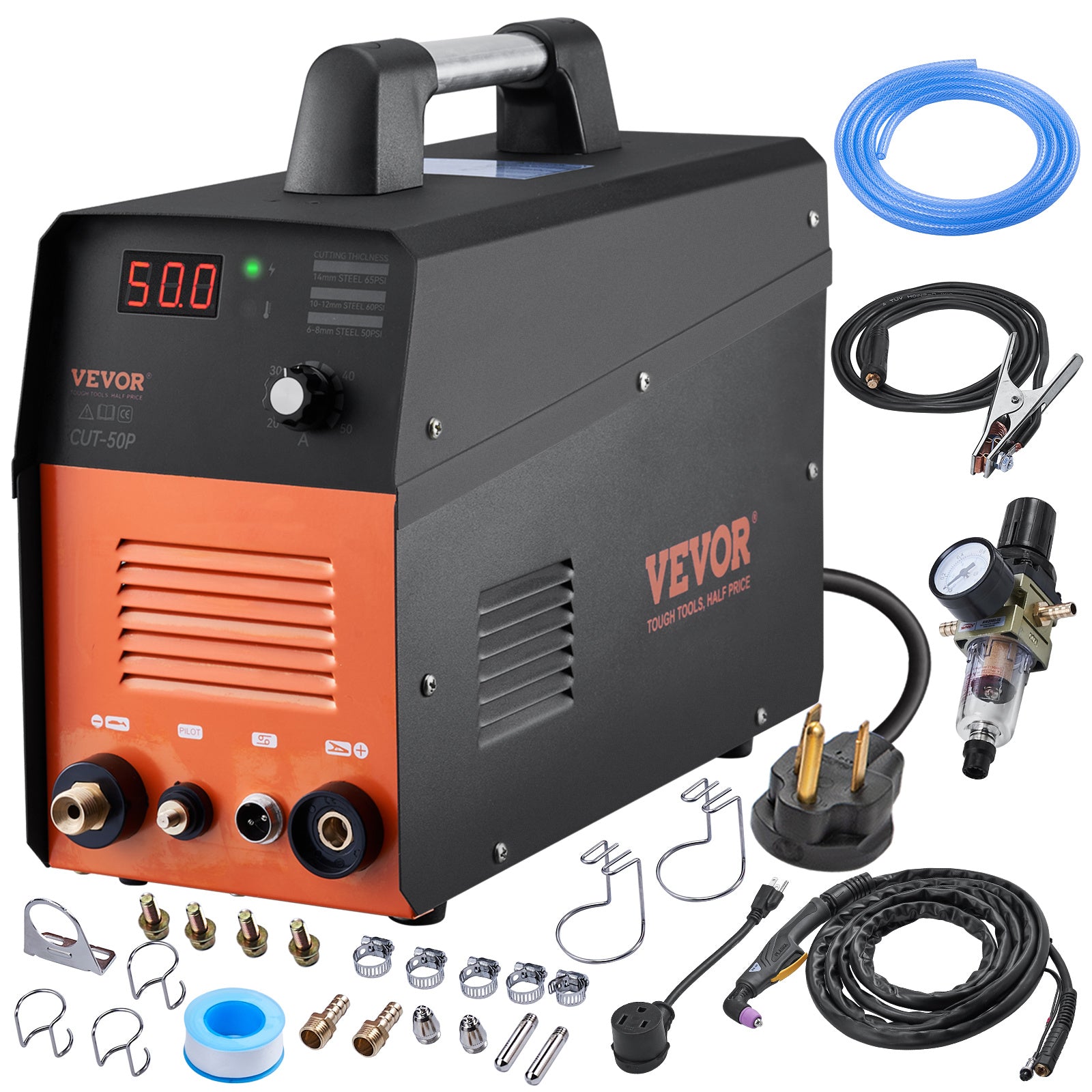 VEVOR 50Amp Plasma Cutter Dual Voltage