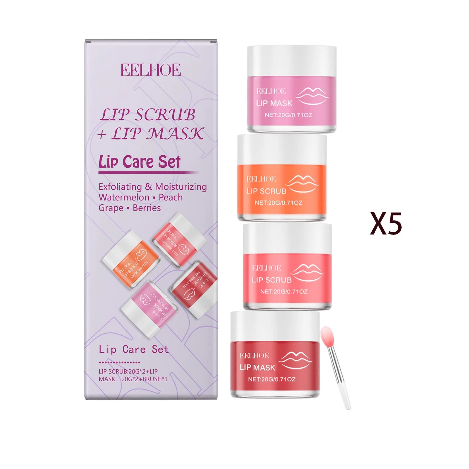 EELHOE Daily Nourishing Lip Care Set