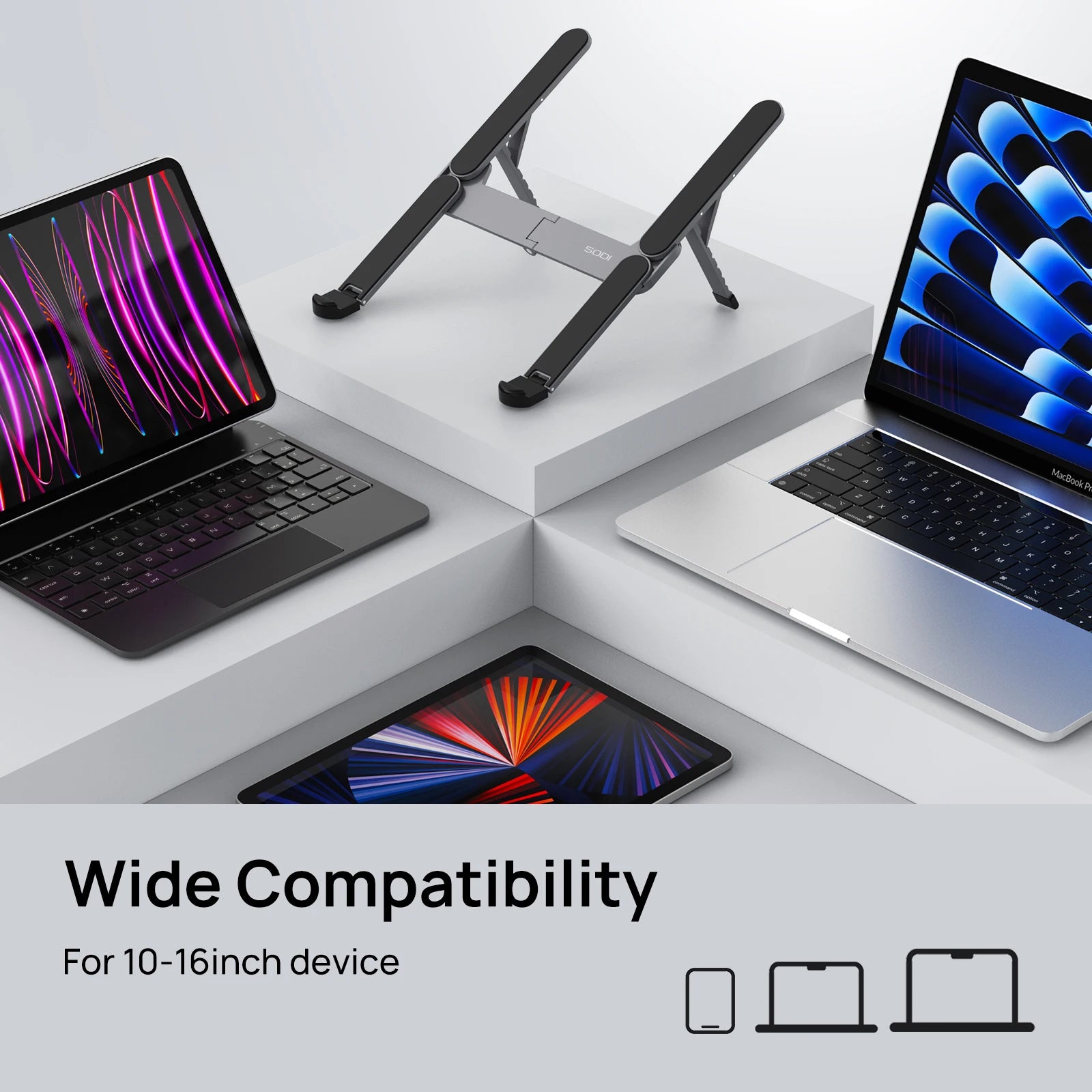 Portable Adjustable Laptop Tablet Stand