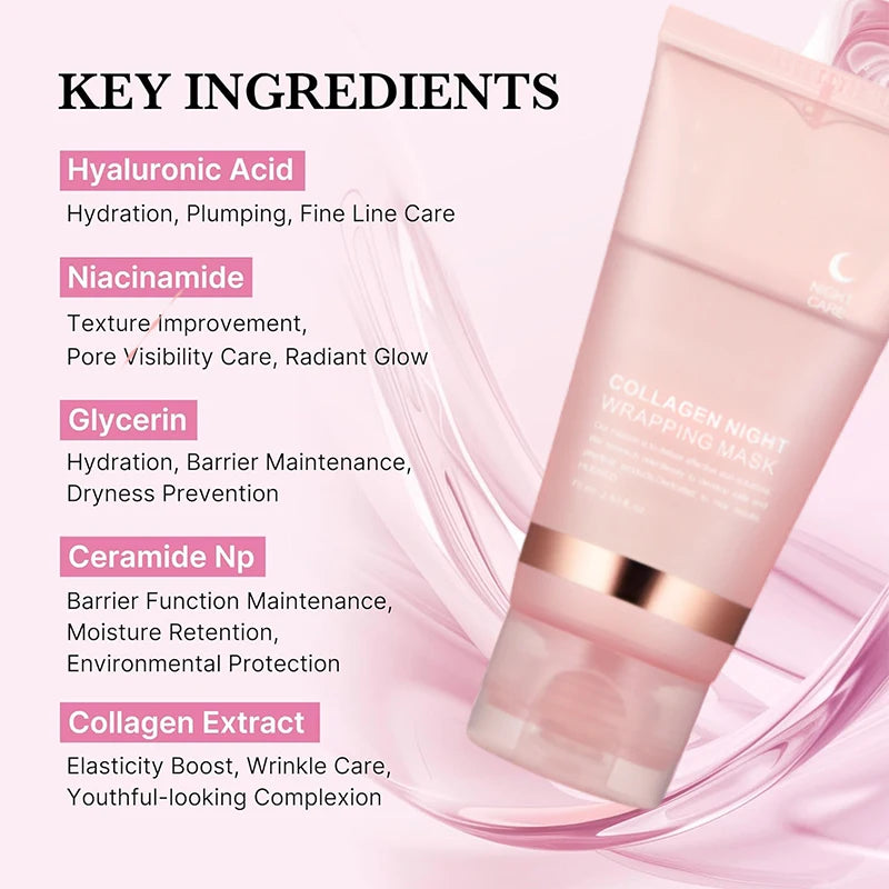 5PC Korean Collagen Peel-Off Face Mask