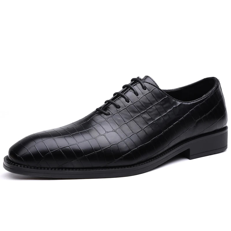 Herren Casual Business Leder Oxfords