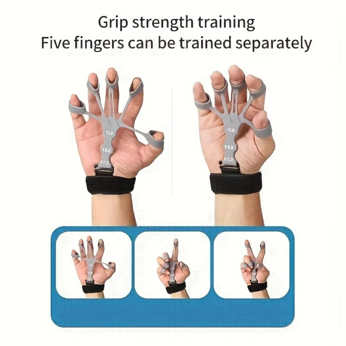 Grip & Finger Strength Training Bands