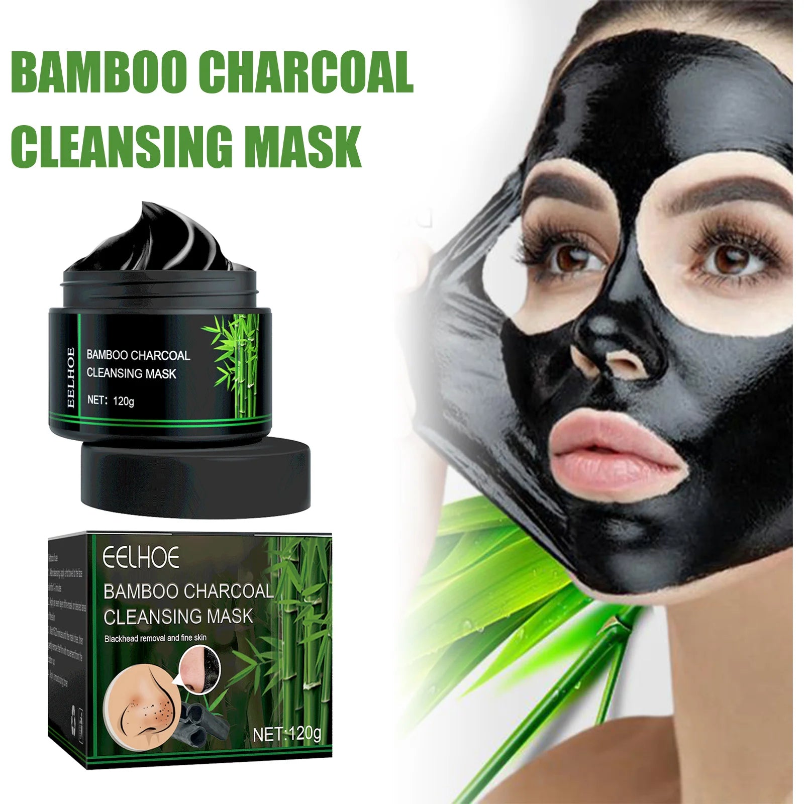 Eelhoe Charcoal Face Mask & Nose Strips