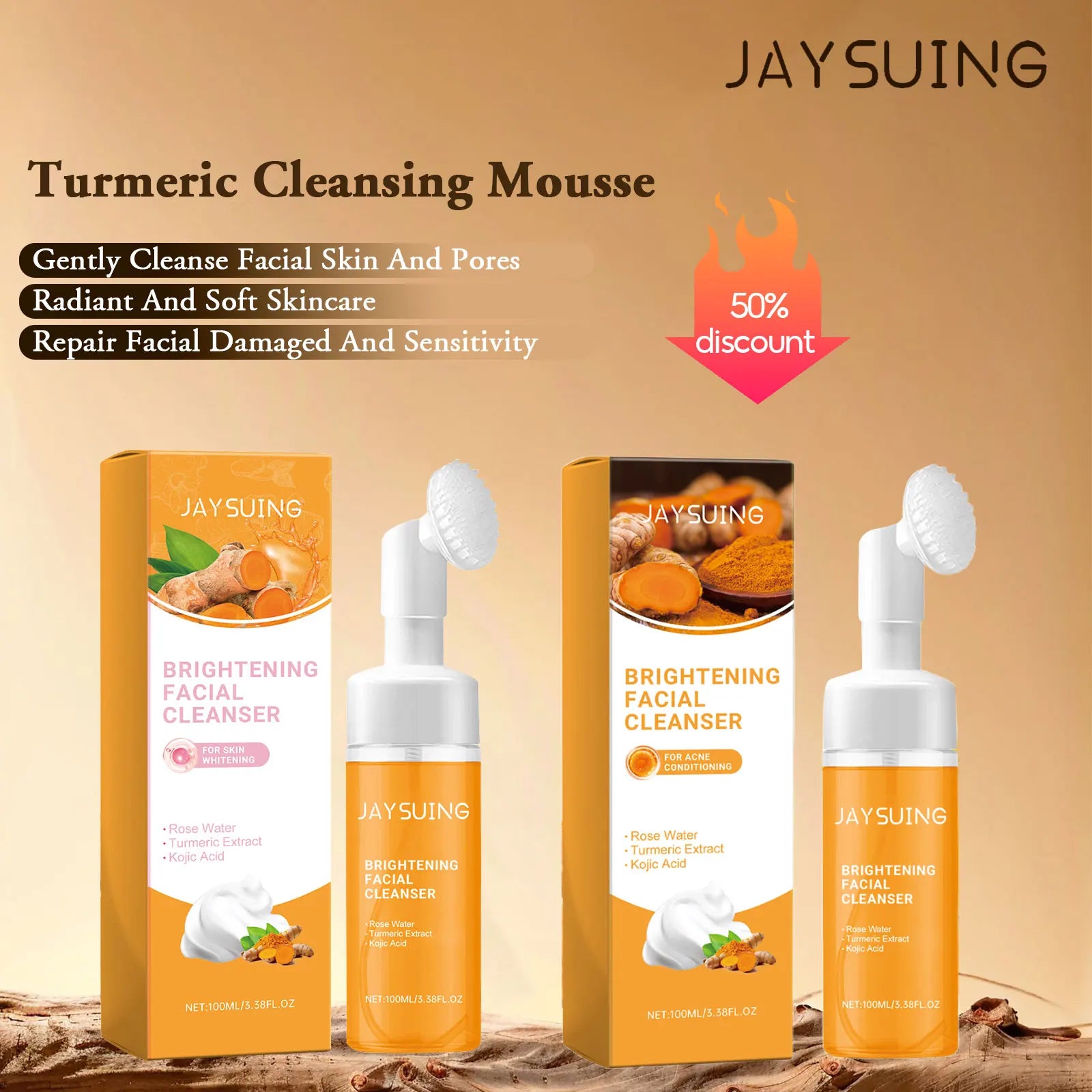 Kojic Acid Turmeric Facial Cleanser 100ml