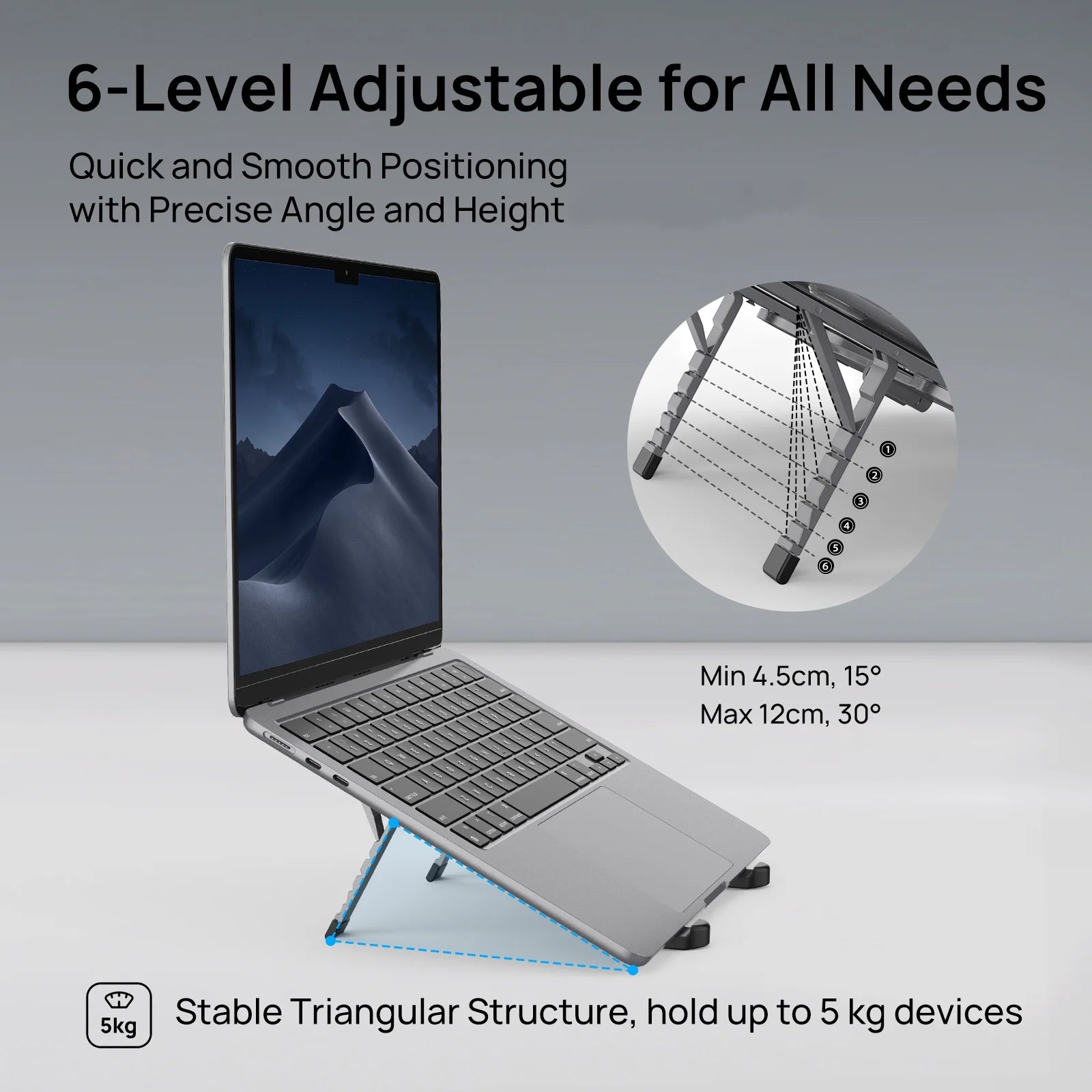 Portable Adjustable Laptop Tablet Stand