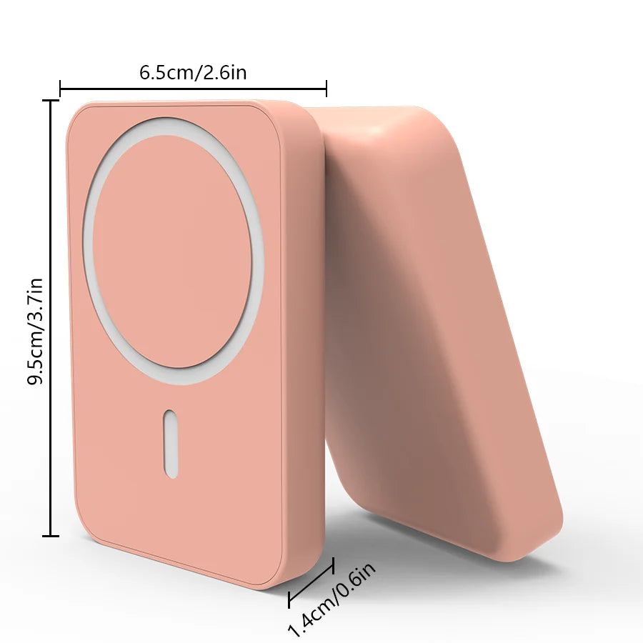 5000mAh Wireless Magnetic Power Bank