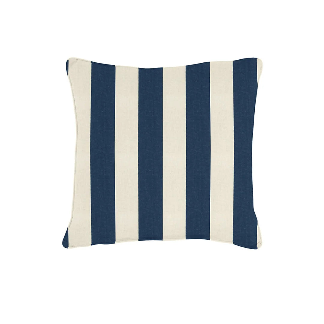 Striped Outdoor Cushion Covers 16x16
