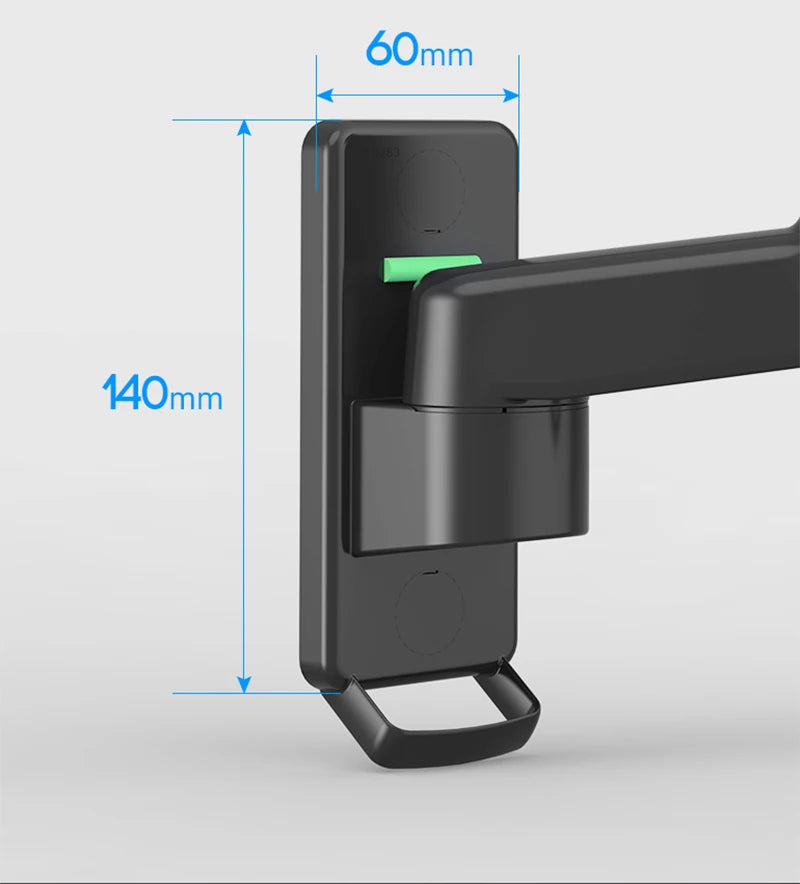 NB F150 Gas Spring TV Monitor Mount Arm