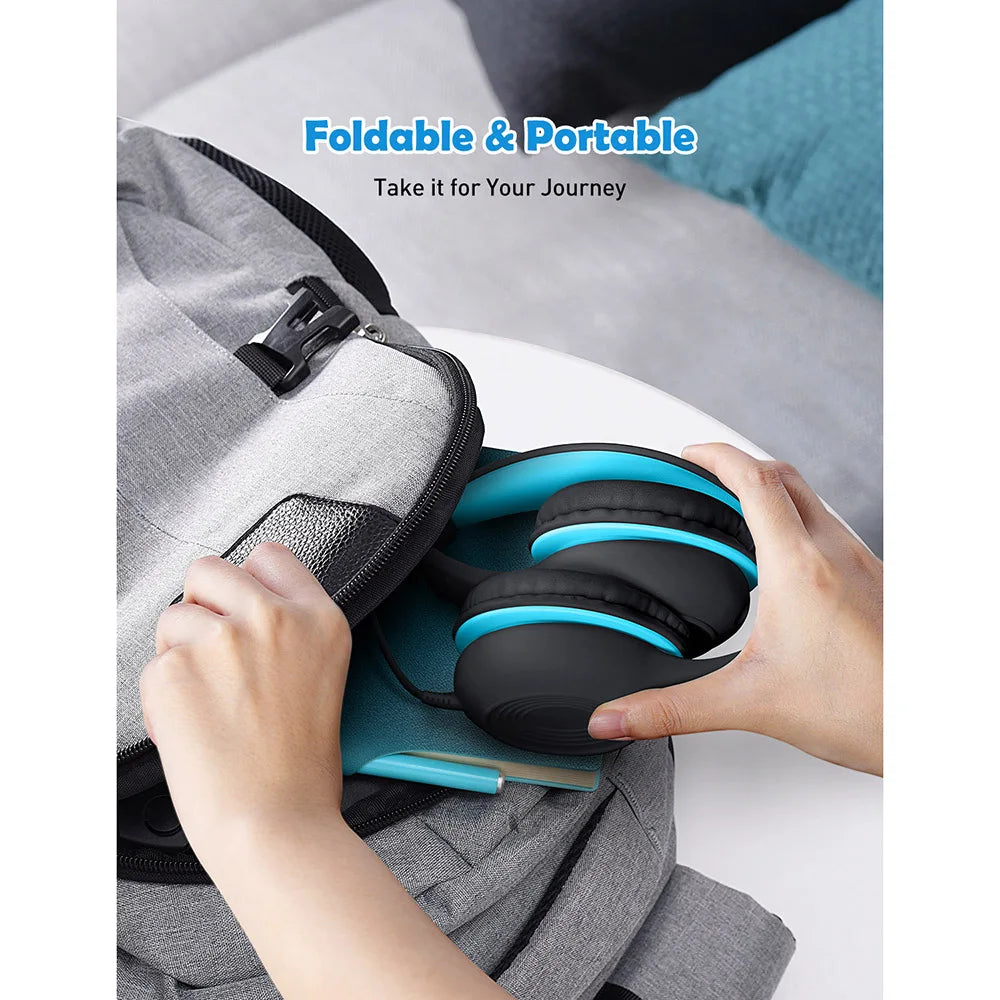 Mpow CH6S Kabelgebundene Kopfhörer mit Mikrofon für Kinder