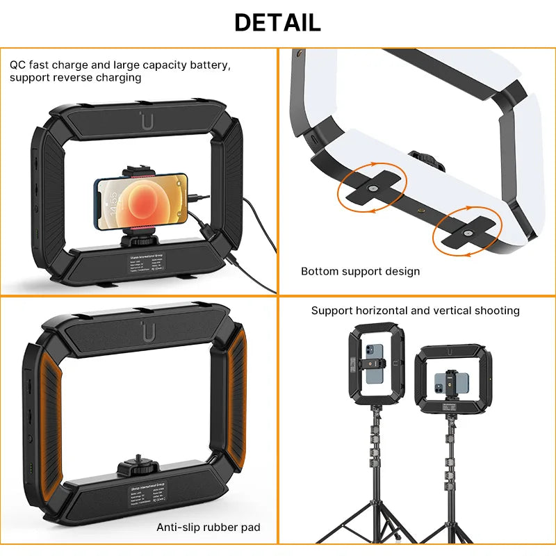 Ulanzi U-200 Bi-Color Ring Light Kit