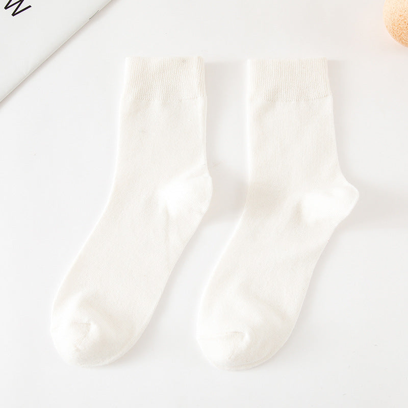 Solid Color Tube Socks