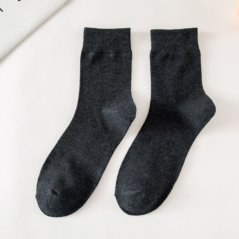 Solid Color Tube Socks