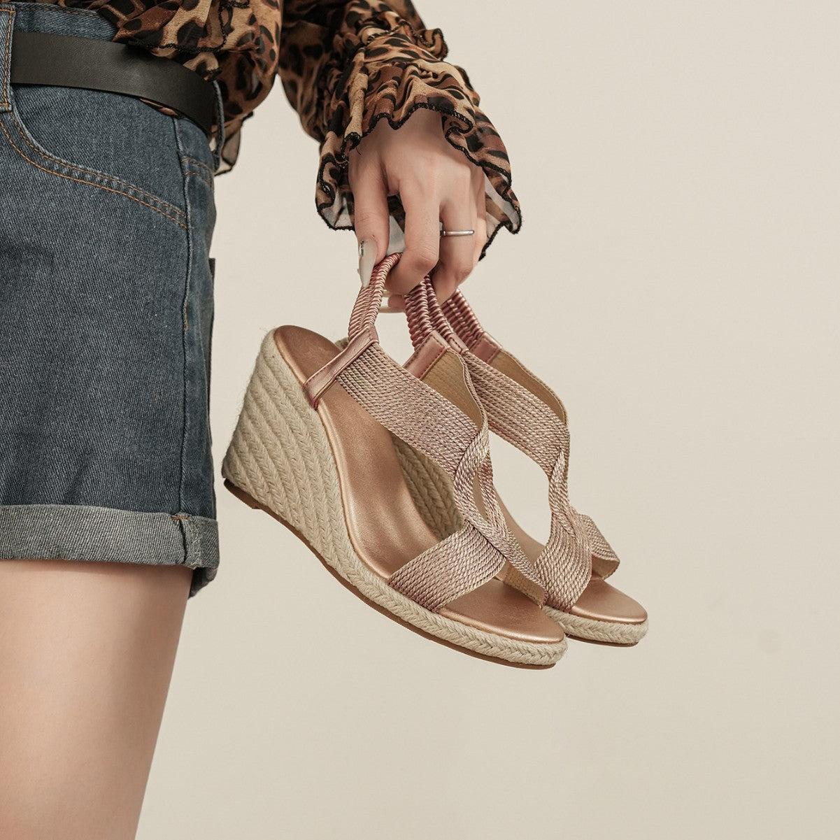 Casual Platform Wedge Sandals