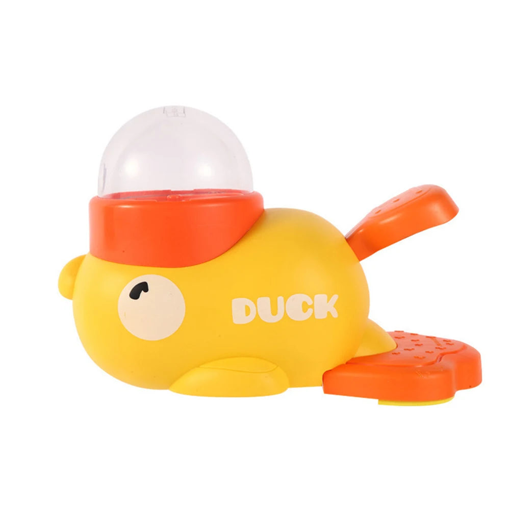 Yellow Duck Dog Puzzle Feeder Toy