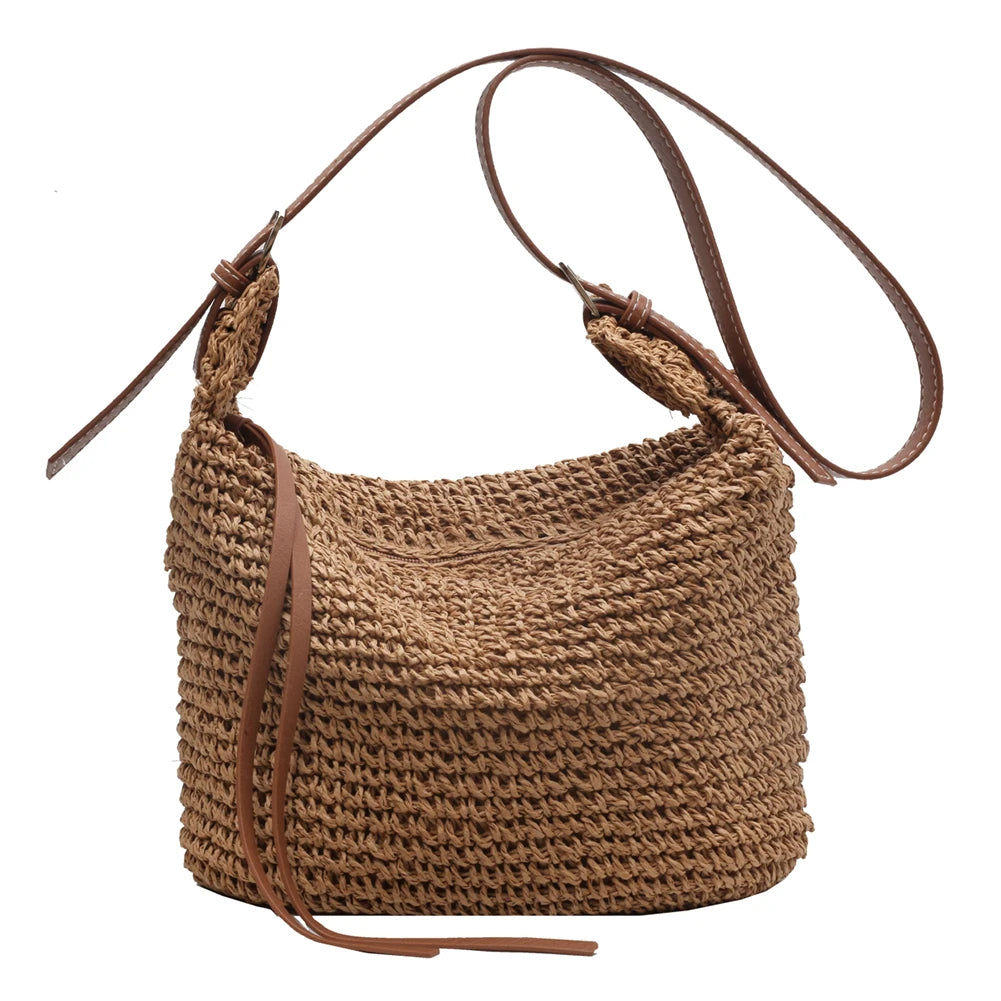 Stylish Handmade Woven Beach Bag