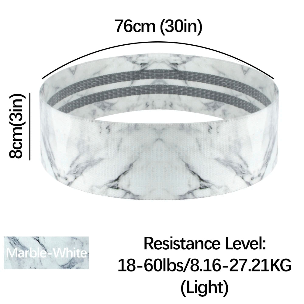 Fabric Booty Bands Long Resistance Set