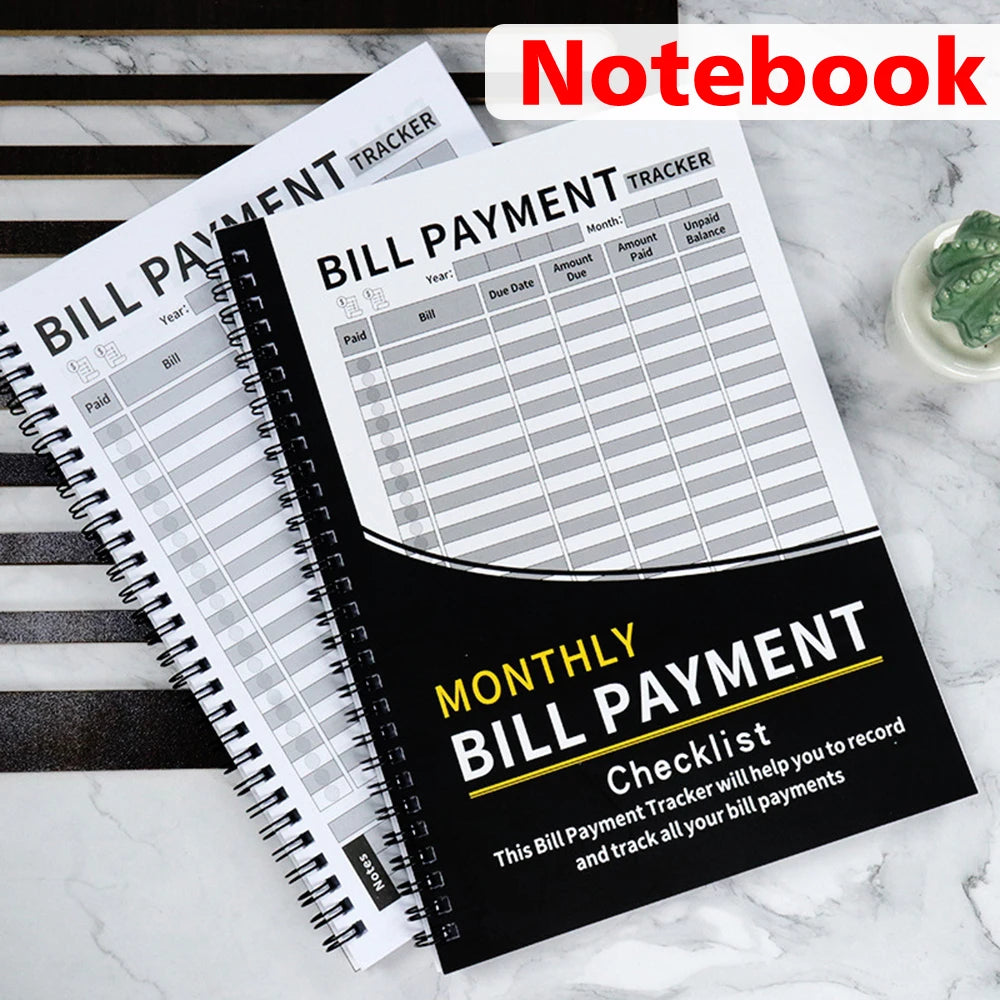 Monthly Bill Payment Organizer Book