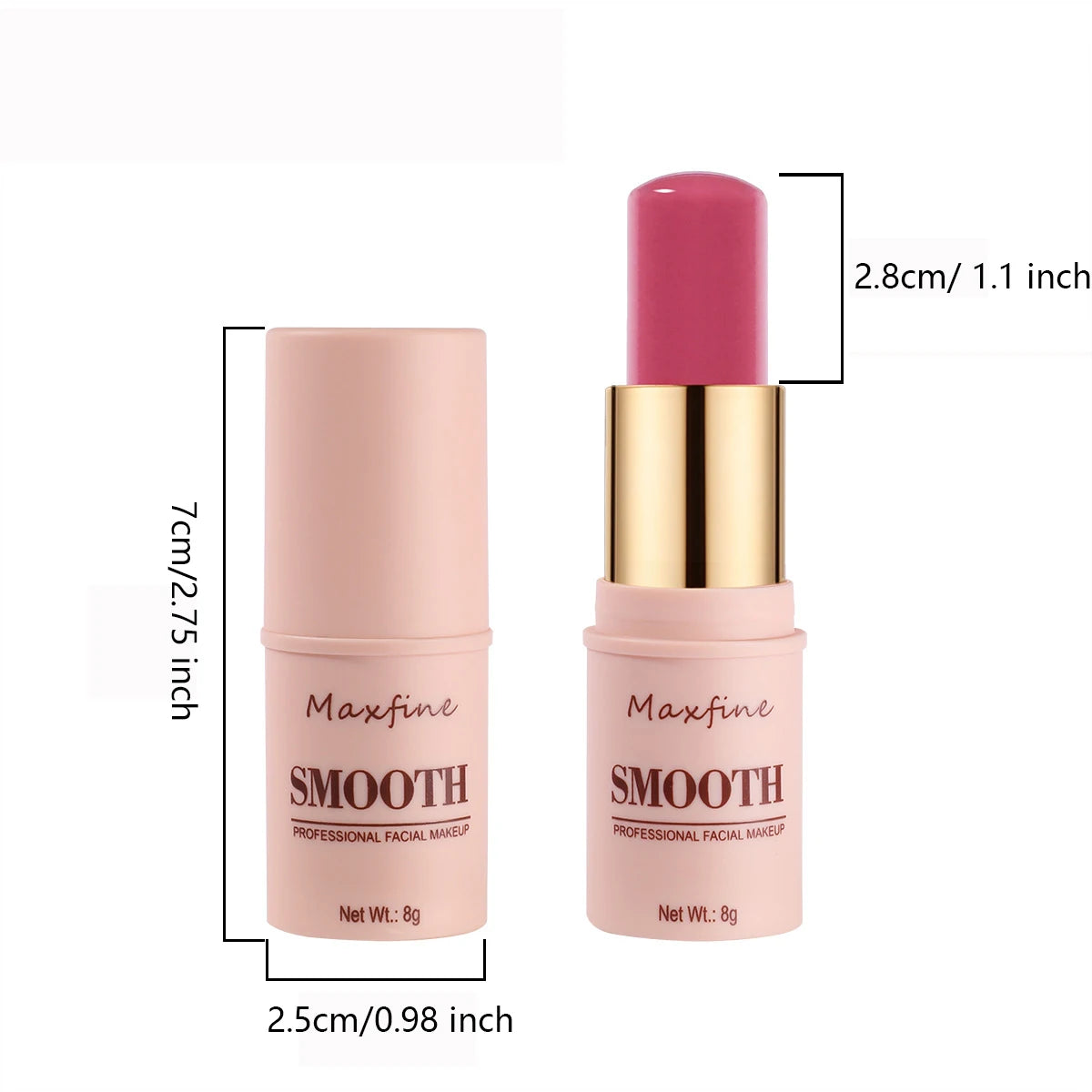 Smooth Matte 3-in-1 Blush Stick