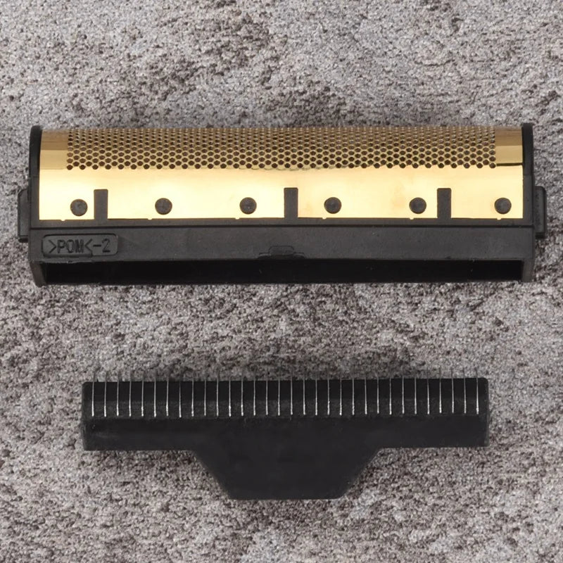 Kemei KM-1102 Clipper Blade Set Gold