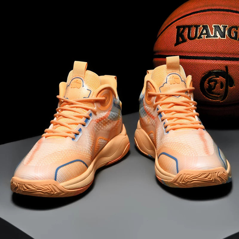 Herren Mid Basketballschuhe Rutschfest