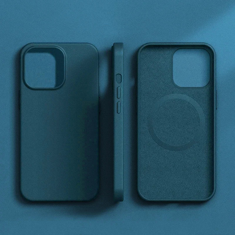 Leather MagSafe iPhone Case Cover