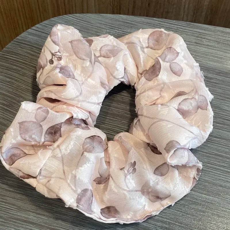 Elegant Satin Silk Hair Scrunchies