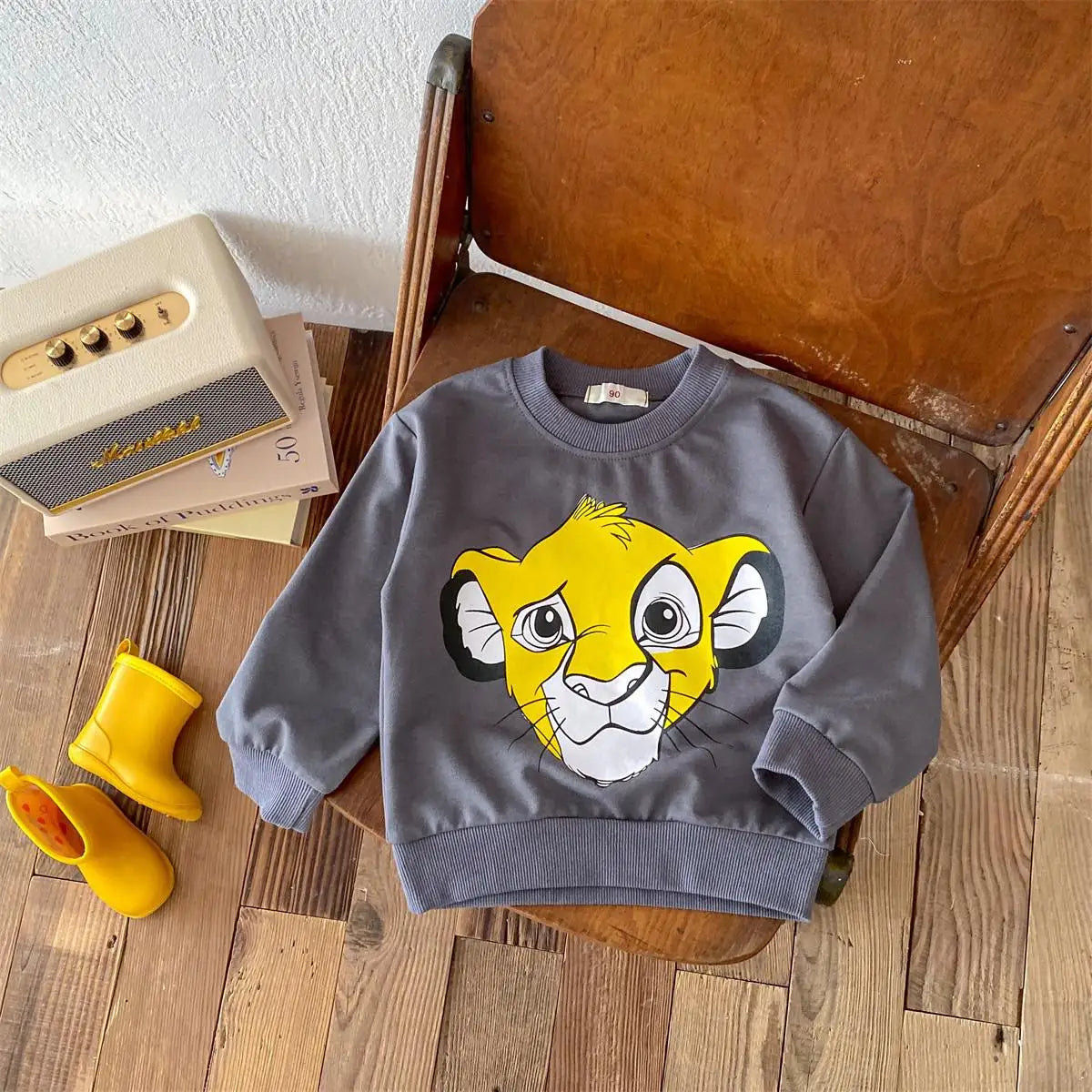 Lion Cartoon Baby Sweatshirt Hoodie