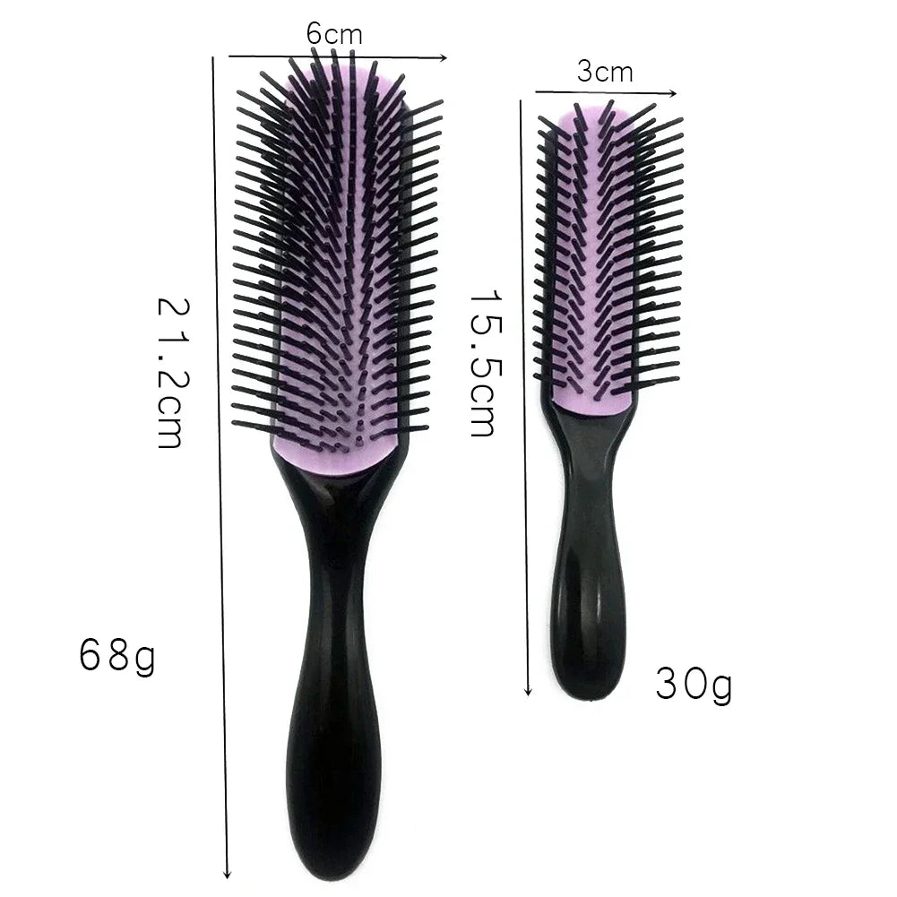 9-Row Detangling Hair Styling Brush