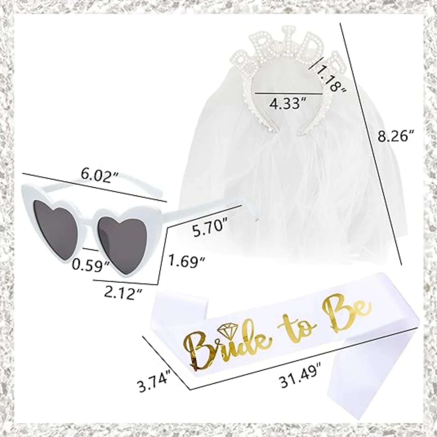 Laventy Bride To Be Tiara Headband