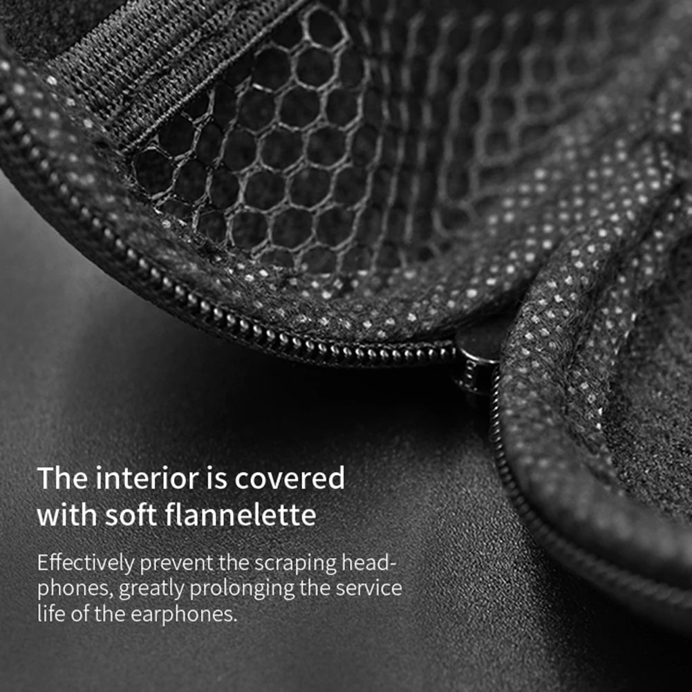 Ohrhörer-Etui aus PU-Leder für KZ & mehr