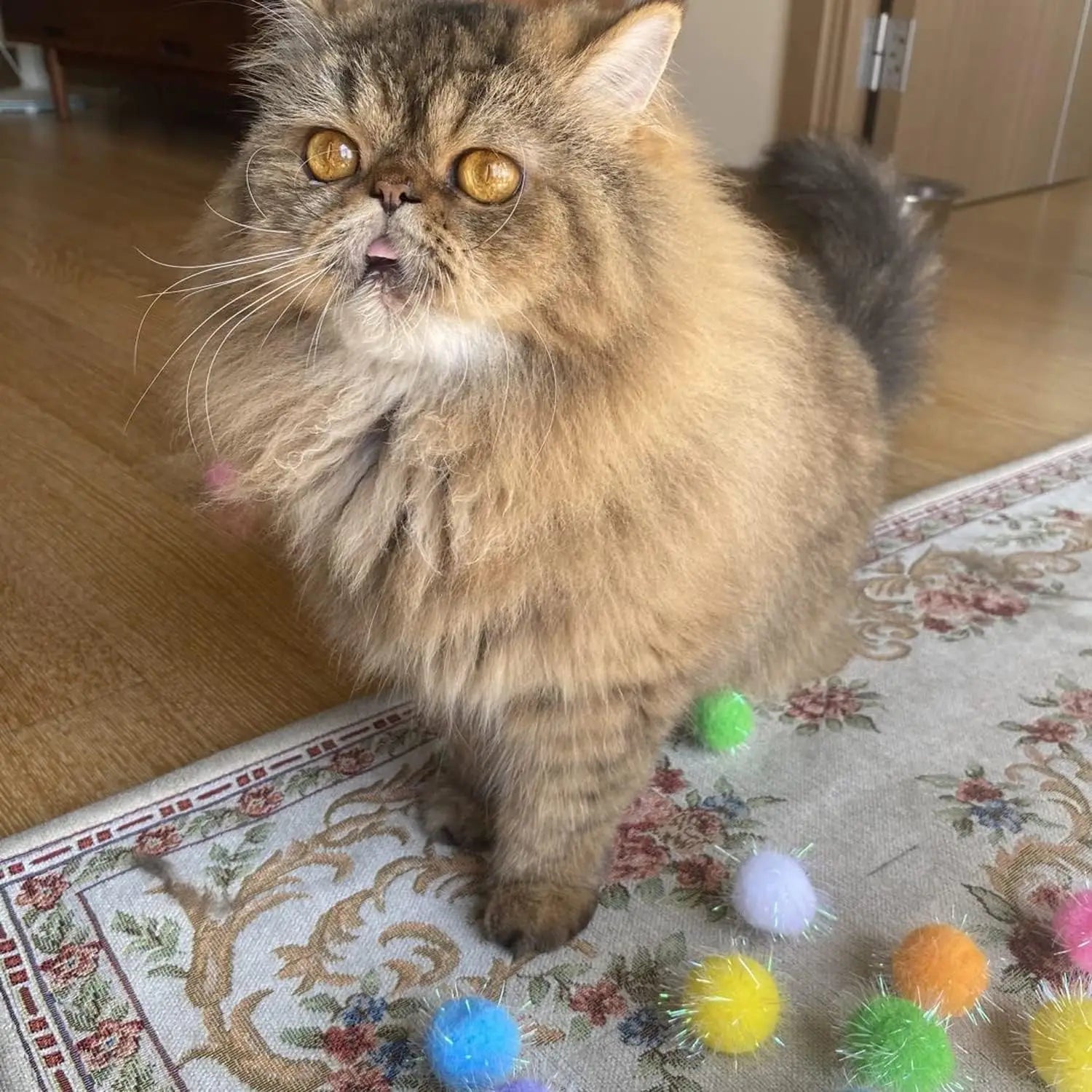 Super funkelnder Katzenjagdball, 20 Stück