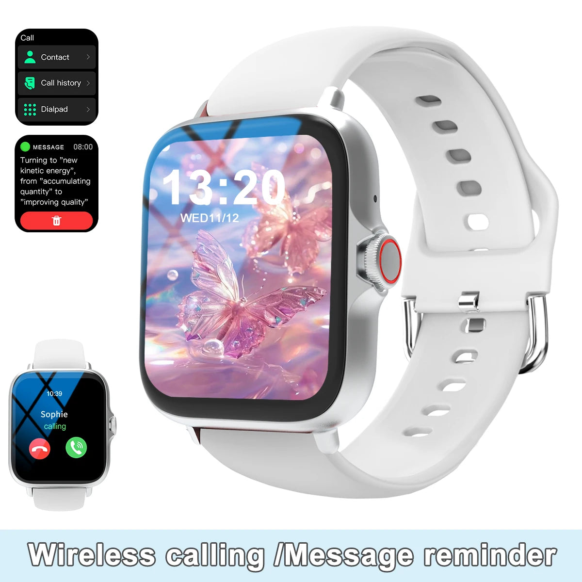 Heiße Smartwatch mit Sport und Benachrichtigungen