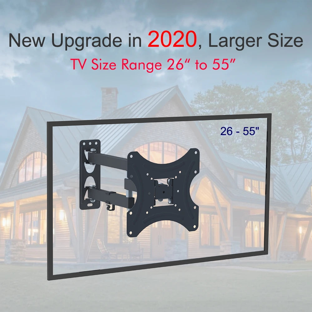 Adjustable Rotatable TV Wall Mount 26-50"