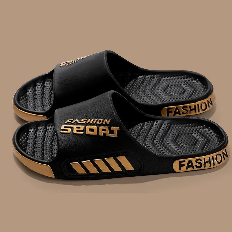 YNPO Men’s Summer Slippers Anti-Slip Flip Flops