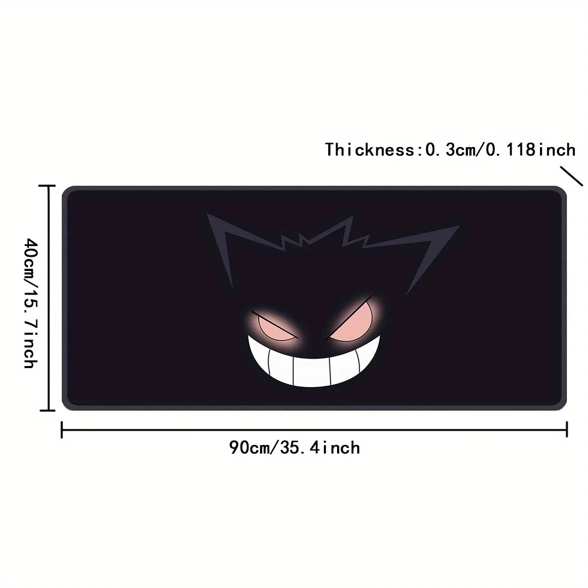 Cartoon Monster XXL Gaming Desk Mouse Pad