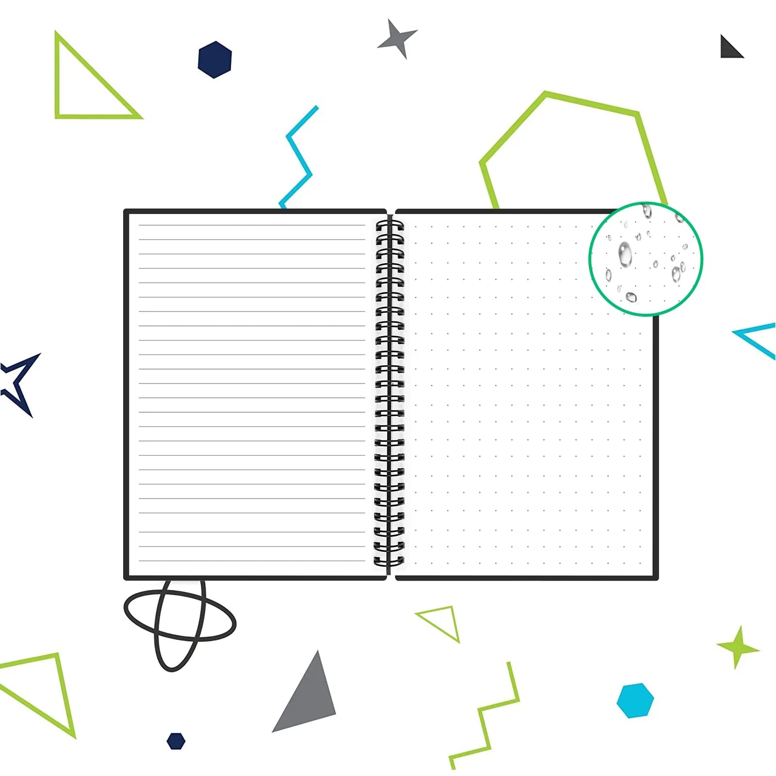 HOMESTEC A4 Reusable Erasable Notebook