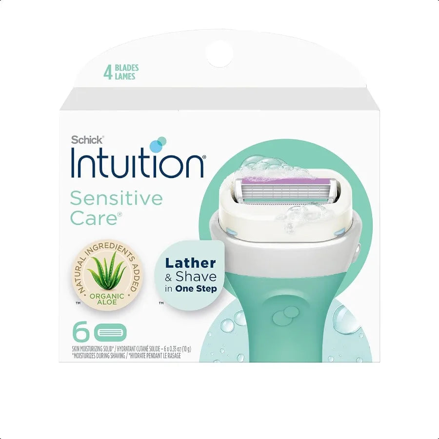 Schick Intuition Refill Razors – 6 Pack