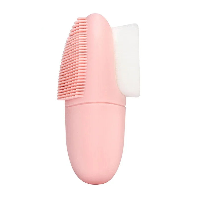 Double Head Silicone Face Wash Brush